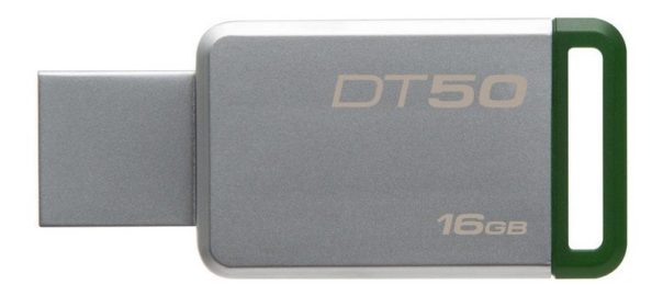 Kingston DataTraveler DT50 16GB USB 3.1 Verde