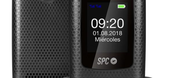 SPC Goliath Teléfono Móvil BT FM + Dock Negro